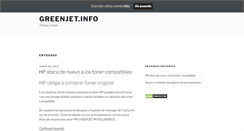 Desktop Screenshot of greenjet.info